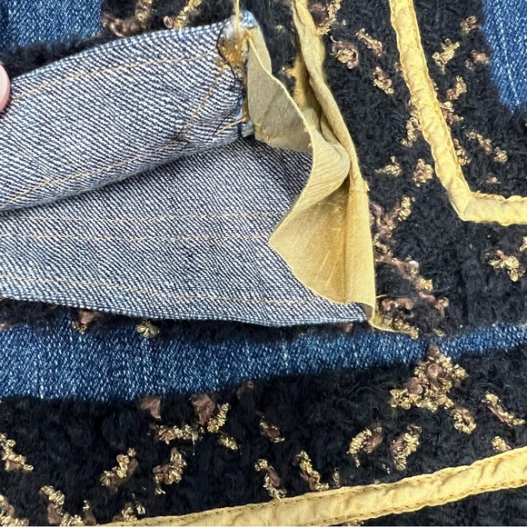 Fun jeans from Too She She. Notice the cute  hem. Size 6 - Picture 10 of 11